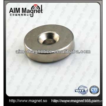 Strong Neodymium Cabinet Door Magnet With Countersunk Hole